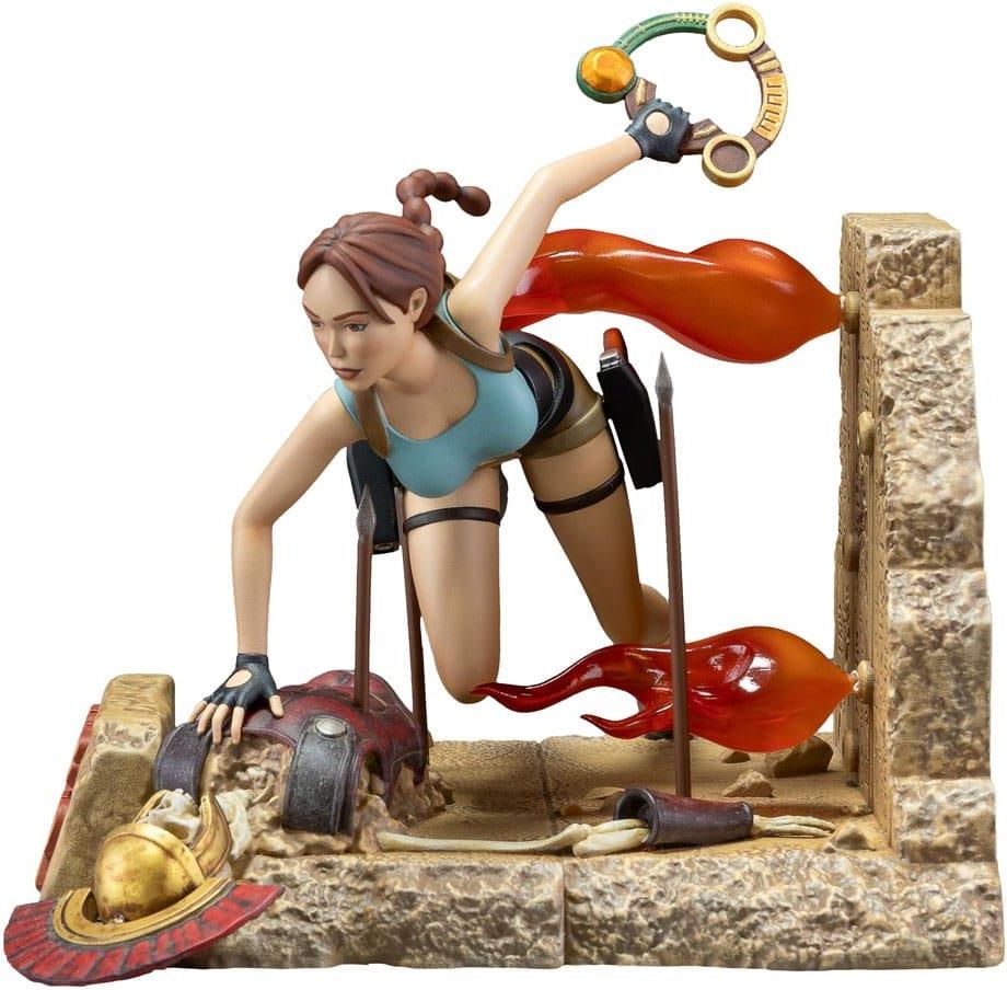 roseさま専用 トーストラック＆トレー 　ラバー人形 Dark Horse Tomb Raider 1996 Statua PVC Lara Croft Classic Era 17cm