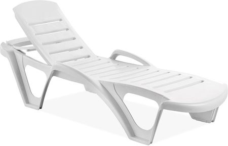 Focus Garden Leżak Monoblock White 6818