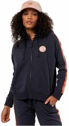 Bluza z kapturem Damska Rip Curl Full Zip Striped - S