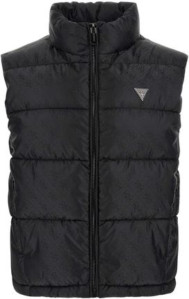 Damska Kamizelka pikowana Guess New 4G Logo Padded Vest W4Yl15Wgal2-Jblk – Czarny