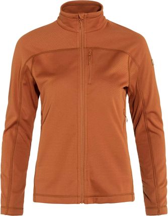 Lekki Polar Damski Fjallraven Abisko Lite Fleece Jacket W - Terracotta Brown