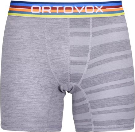 Bokserki z Wełną Ortovox 185 Rock'N'Wool Boxer M - grey blend