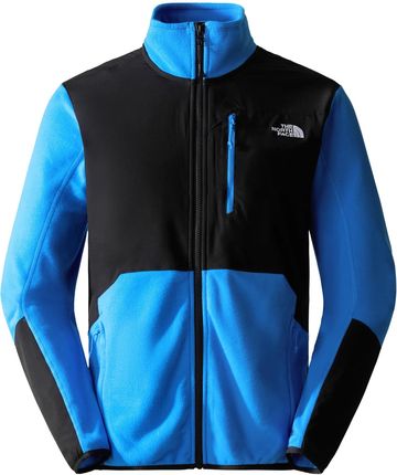 Męski Polar Trekkingowy The North Face M Glacier Pro Full Zip - Eu - Optic Blue-TNF Black