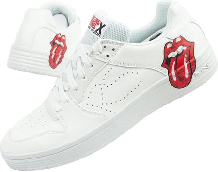 Buty sportowe Skechers Palmilla Rolling Stones [210748/WHT]