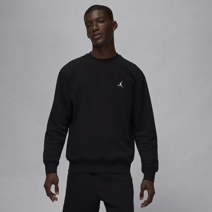Męska bluza dresowa z półokrągłym dekoltem Jordan Brooklyn Fleece - Czerń