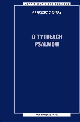O tytułach psalmów