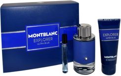 Zdjęcie Mont Blanc Mont Blanc Explorer Ultra Blue Zestaw Kosmetyków 3Szt. - Wieruszów