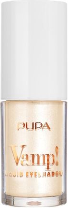 Pupa Shine Bright Vamp! Cień Do Powiek W Płynie 015 Sunrise Gold 4Ml