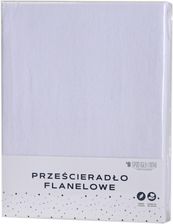 Zdjęcie Spod Igły I Nitki Białe Prześcieradło Flanelowe Bez Gumki 140X200 - Brwinów