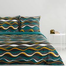 Zdjęcie Eurofirany Pościel Satynowa Nika 50 Morska Liście 160X200 Cm - Chełmża
