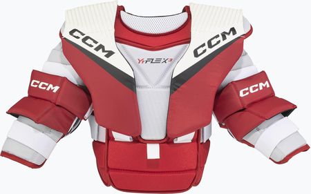 Kamizelka Hokejowa Bramkarska Dziecięca Ccm Yt Flex 3 Yth White/Red