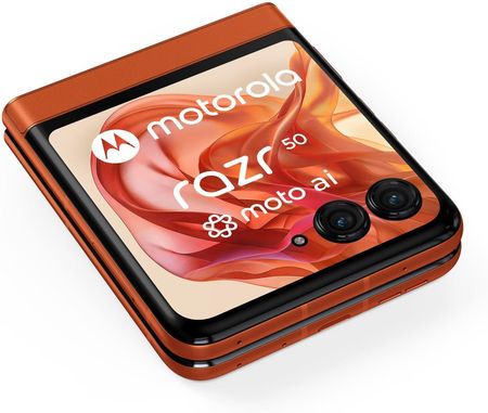 Motorola razr 50 8/256GB Pomarańczowy - Cena, opinie na Ceneo.pl