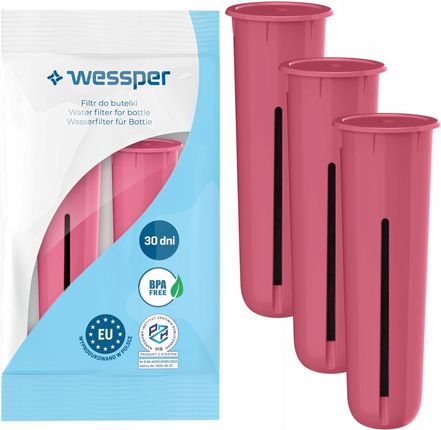 Wessper Filtr Do Wody Butelki Filtrującej Dafi Soft I Solid 3Szt. Wes085Pk+2Xwes085Pk