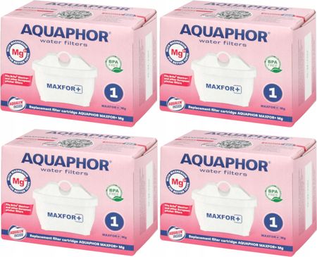 Aquaphor Filtr Dzbankowy B25 Maxfor Mg 4szt.