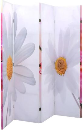 Zakito Parawan Pokojowy Dekoracyjny Z Nadrukiem 200X170Cm Kwiaty (Z240479)