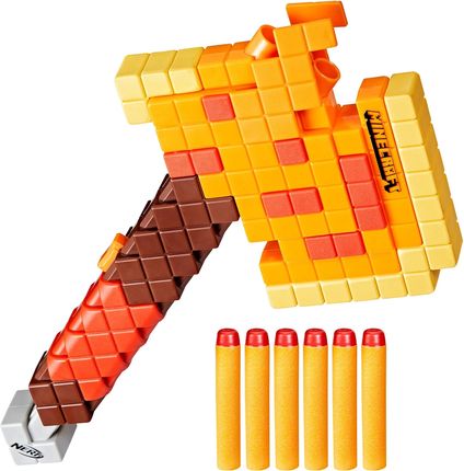 Hasbro Nerf - Wyrzutnia Minecraft Firebrand Topór + strzałki F8953