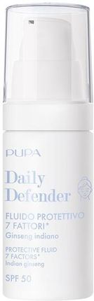 Pupa Milano Daily Defender Krem Ochronny Do Twarzy SPF 50 001 Transparent 30ml