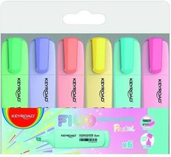 Zdjęcie Zakreślacz Keyroad Pastel 6 Kolorów - Pabianice