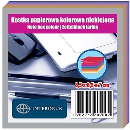 Interdruk Kostka Papierowa 85x85X 50mm Nieklejona