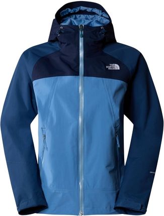 Kurtka z kapturem damska The North Face STRATOS niebieska NF00CMJ0WUI