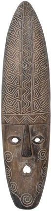 Bigbuy Home Figurka Dekoracyjna Brązowy Tusz 22X6X87 Cm 1235468