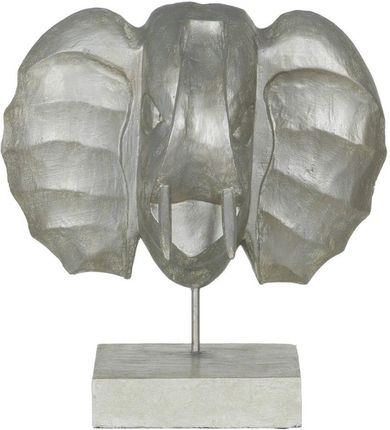 Bigbuy Home Figurka Dekoracyjna Srebrzysty Słoń 35X21X35 Cm 1235509