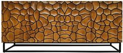 Zdjęcie Invicta Interior Komoda Vulcano Mozaika 177X38 Cm Mango Czarno Brązowa 12138 - Bieruń