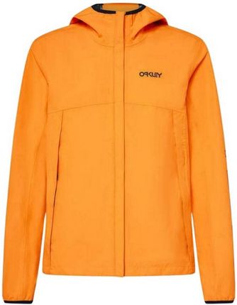 Kurtka z kapturem męska Oakley ELEMENTS SHELL pomarańczowa FOA404017-71G