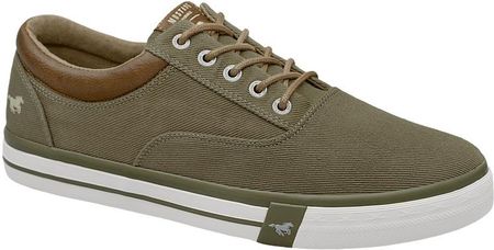 Kultowe Trampki MUSTANG 4072-315-777 Khaki Oliwkowe