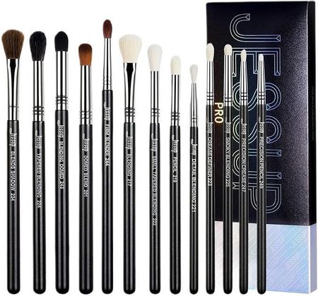 Jessup Pro Blending Brushes Zestaw Pędzli Do Makijażu Oczu T338 13Szt.