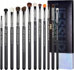 Zdjęcie Jessup Pro Eyeshadow Brushes Zestaw Pędzli Do Makijażu Oczu T339 12Szt. - Susz