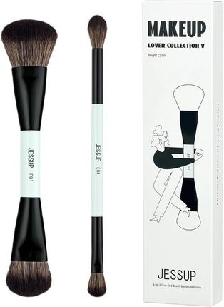 Jessup Duo-End Brush Zestaw Pędzli Do Makijażu T502 2Szt.