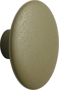 Muuto Haczyk Ścienny Dots Wood 17Cm Khaki