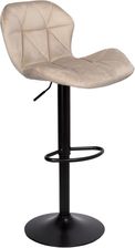Zdjęcie Hoker barowy Gordon Black bezowy Velvet - Byczyna