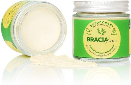 Bracia Mydlarze Dezodorant W Kremie Bez Dodatku Sody Zielona Herbata Z Rozmarynem 60ml