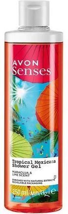 Avon Senses Tropical Mexicana Odświeżający Żel Pod Prysznic 250ml