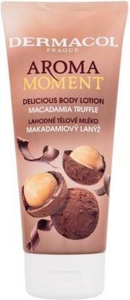 Dermacol Aroma Moment Macadamia Truffle Delicious Body Lotion Regenerujące Mleczko Do Ciała O Zapachu Orzechów Makadamia W Czekoladzie 200ml