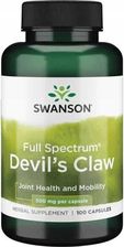 Zdjęcie Swanson Full Spectrum Devil's Claw Czarci Pazur 500mg 100kaps. - Żary