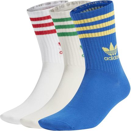 Skarpety unisex adidas CREW 3-PACK wielokolorowe IX7512