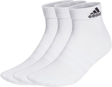 Adidas Skarpety adidas Cushioned Sportswear Ankle Socks 3P białe HT3441