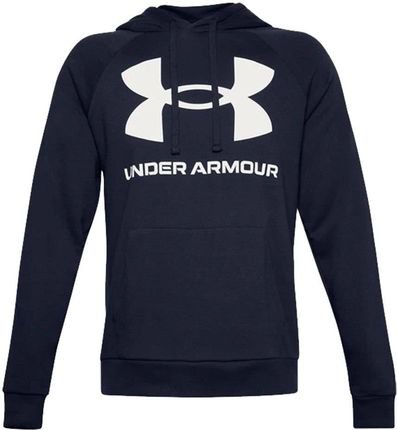 Under Armour Bluza męska Under Armour Rival Fleece Big Logo HD granatowa 1357093 410