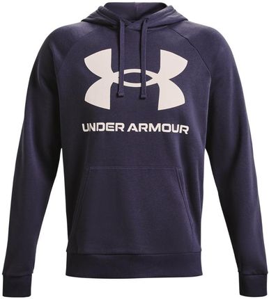 Under Armour Bluza męska Under Armour Rival Fleece Big Logo HD fioletowa 1357093 558