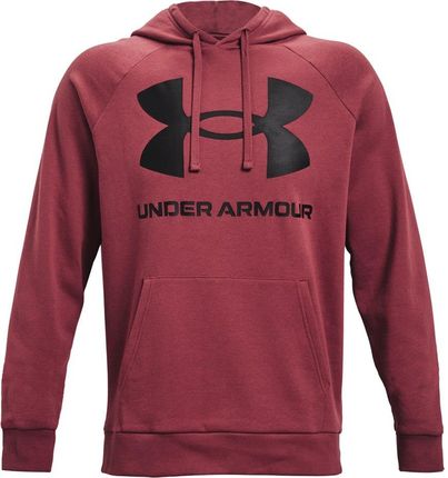 Under Armour Bluza męska Under Armour Rival Fleece Big Logo HD burgund 1357093 652