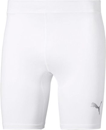 Puma Spodenki męskie Puma LIGA Baselayer Short Tight białe 655924 04