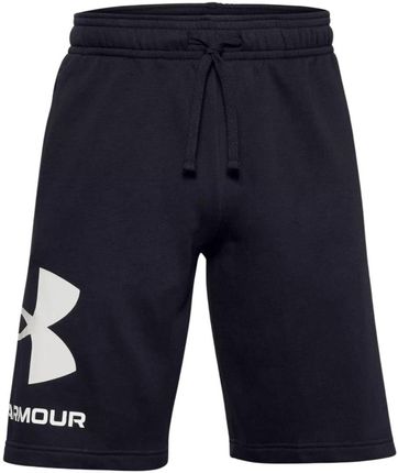 Under Armour Spodenki męskie Under Armour Rival FLC Big Logo Shorts czarne 1357118 001