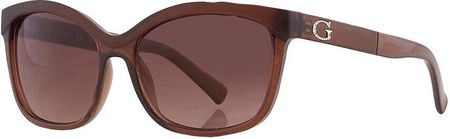 Damskie okulary przeciwsłoneczne GUESS WOMEN GF0300-5745F (Szkło/Zausznik/Mostek) 57/18/140 mm)