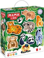 Zdjęcie CzuCzu Pierwsze puzzle Mama i ja, 22 elementy - Strzelin
