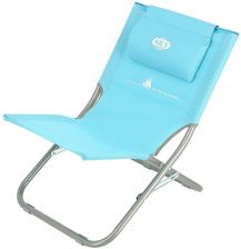 Zdjęcie NC3136 NIEBIESKI KRZESŁO PLAŻOWE Z PODUSZKĄ NILS CAMP - Urzędów