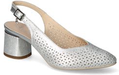 Zdjęcie Sandały Sala 9842/0049 Srebrne - Siemiatycze