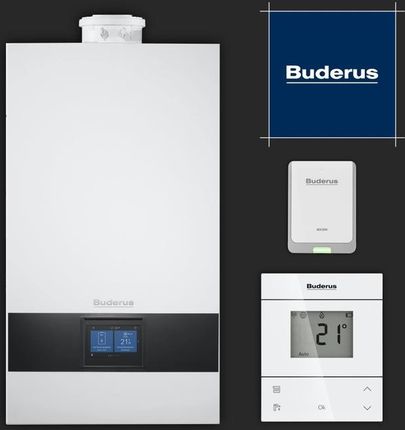 Logamax plus GB172i.2-15WH + Panel BC400 + czujnik FA + MX300 + RC120RF